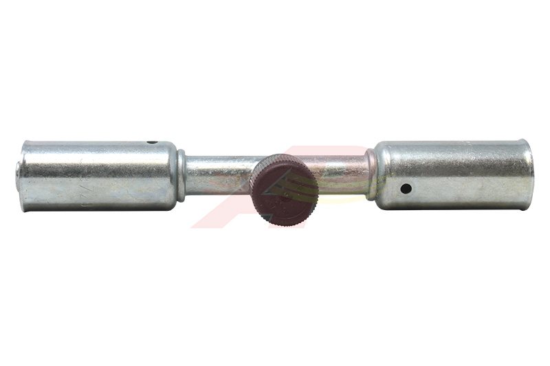 Pressfitting, gerade (0°), Stahl, Reduzierter Außendurchmesser – Kfz-Klimaanlage