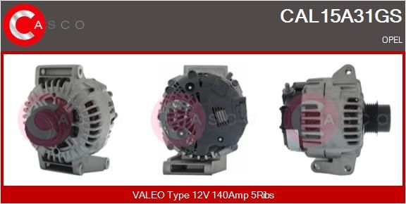 Original Generator - 0000410287-01 | Opel, GM, 15287324, 15880834, 25948388, 4807847, 4812902