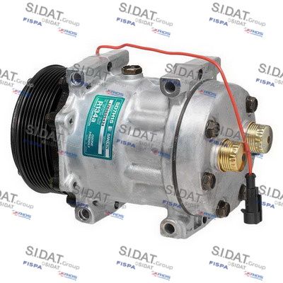 Original Sanden Klimakompressor, SD7H15, 24V, Ø 119mm, PV8 | 0284210054-01