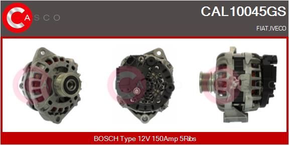 Original Generator Fiat, Iveco, 10028534 | 0000414831-01