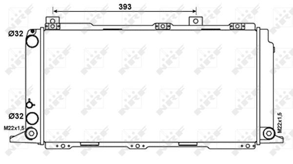 Kühler, Motorkühlung - 0047013356-03 | Audi 80, Coupe, 811121251AB, 811121251AC, 811121251D, 811121251Q