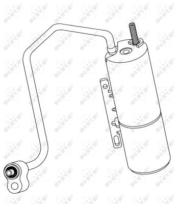 Filtertrockner, Klimaanlage - 0085110123-03 | Opel, 1848047, 24454111