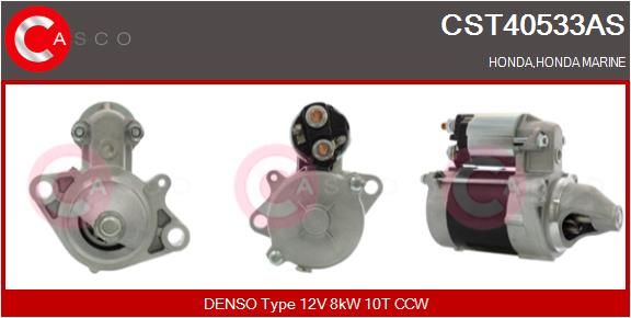 Aftermarket Starter - 0000214609-03 | Honda, 31200Z2E003, 31200Z2E013, 31200Z2EG02