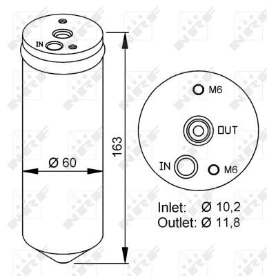 Filtertrockner Klimaanlage, 0085110139-03