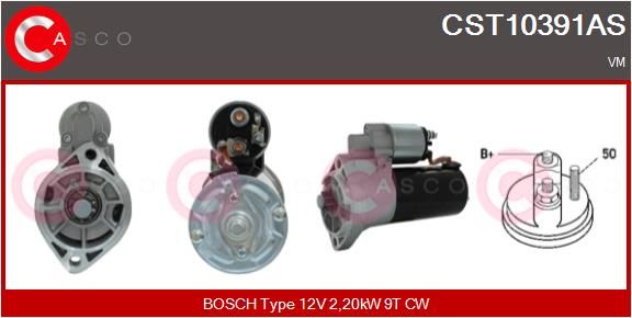 Aftermarket Starter - 0000214064-03 | VM, 35532052F