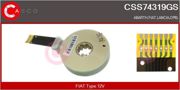 Lenkwinkelsensor, 0325210050-01 | Abarth, Fiat, W02018