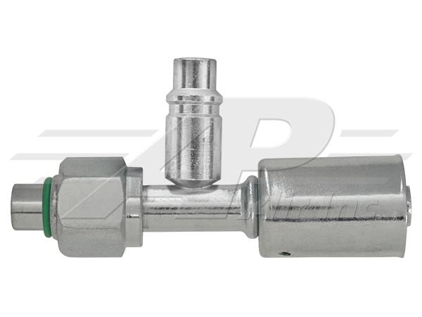 Pressfitting 1".1/16" O-Ring weiblich, gerade (0°), Stahl, Reduzierter Außendurchmesser – Kfz-Klimaanlage