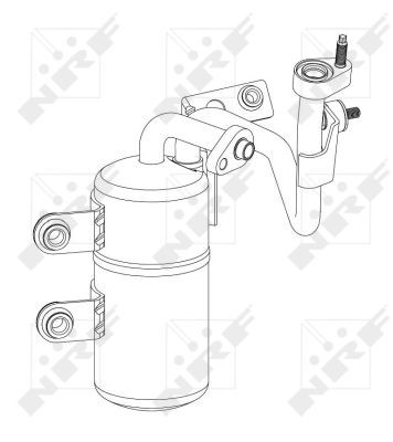 Filtertrockner, Klimaanlage - 0085110234-03 | Volvo, 30780714, 1281837, 30738666, 4N5H19E647BD
