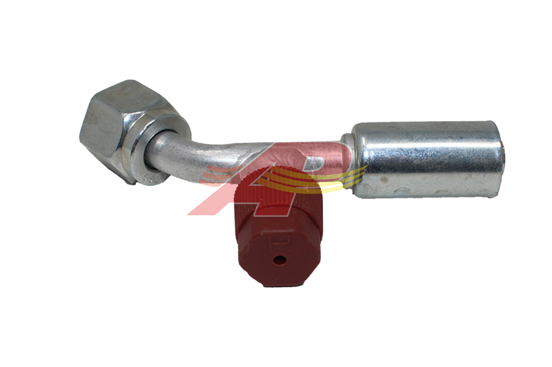 Pressfitting 3/4" O-Ring weiblich, 45°, Stahl, Reduzierter Außendurchmesser – Kfz-Klimaanlage