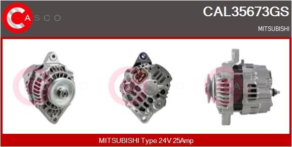 Original Generator - 0000415333-01 | Mitsubishi, A7TCV371A, 31A6800700, 31A6900700, A007TA8571