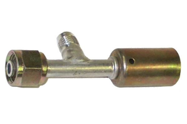 Aluminium Fitting | 0°, Schlauchgröße 10