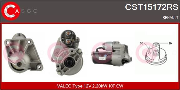 Austausch Starter - 0000214213-02 | Renault, 7700104344, 7711134201