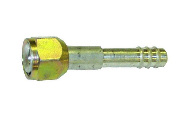 Aluminium Fitting | 0°, Schlauchgröße 6