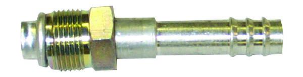 Aluminium Fitting | 0°, Schlauchgröße 8