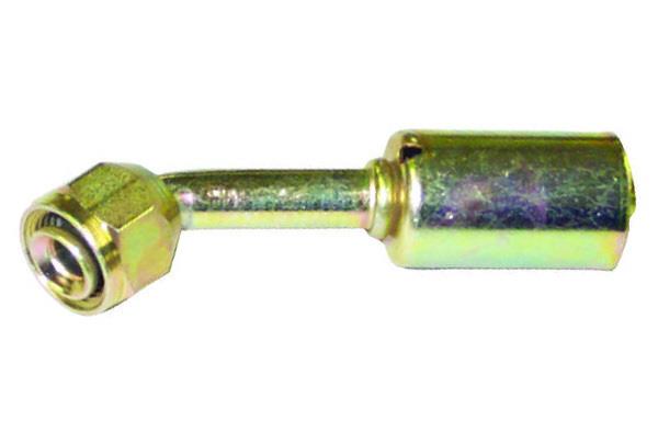 Stahl Fitting | 45°, Schlauchgröße 6