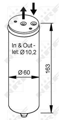 Filtertrockner Klimaanlage, 0085110004-03