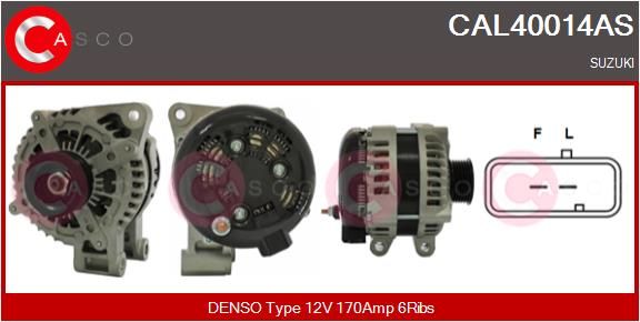 Aftermarket Generator - 0000415355-03 | Suzuki, 15136252, 23106528, 3140078J10