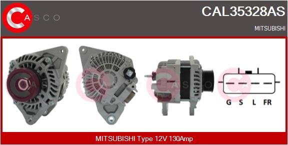 Aftermarket Generator - 0000415301-03 | Mitsubishi, A002TX1891, A002TX1891ZT, A2TX1891