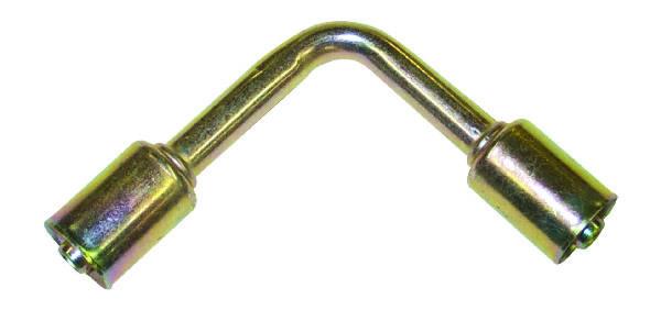 Stahl Fitting | 90°, Schlauchgröße 6