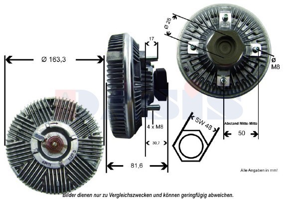 Lüfterkupplung, 0050910441-01 | Case IH, 161200060470