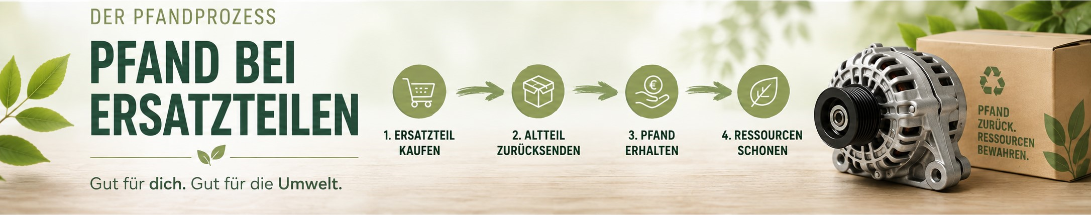 Altteilpfand: Warum wird es berechnet?