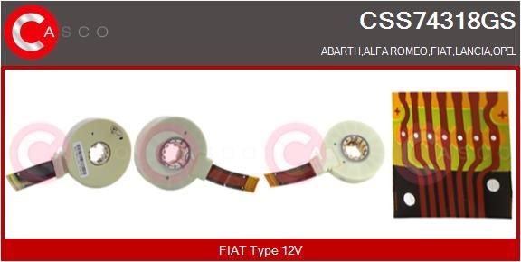 Lenkwinkelsensor, 0325210049-01 | Abarth, Alfa Romeo, W02014