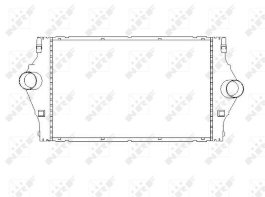 Ladeluftkühler, 0046810225-03 | Renault, 8200033732