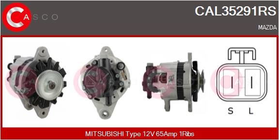 Generalüberholter Generator - 0000415291-02 | Mazda, PN4018300, PN4018300A, PN4018300C, A2T18476