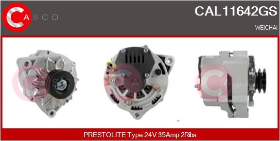 Original Generator Weichai, 13036105 | 0000414990-01