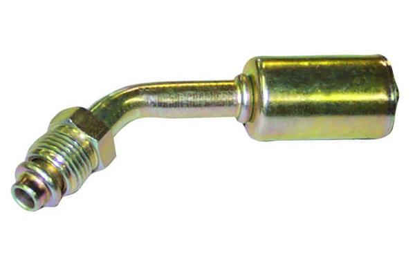 Stahl Fitting | 45°, Schlauchgröße 8 - reduzierter Außendurchmesser