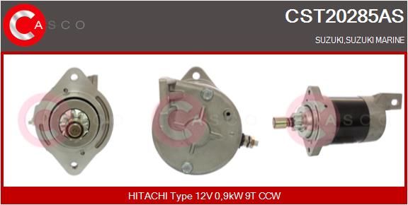 Aftermarket Starter - 0000214271-03 | Suzuki, Hitachi, 3110095600, 3110095310, 3110095311, 3110095313