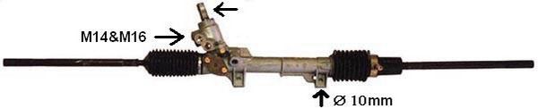 Austausch Lenkgetriebe, 0028610129-02 | Citroën, Peugeot, 4000W2, 4000AK, 9458108980, 4000CN