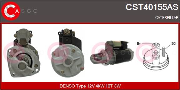 Aftermarket Starter - 0000214565-03 | Caterpillar, 3E1865, 4N0241, 4N2410, 9X0354