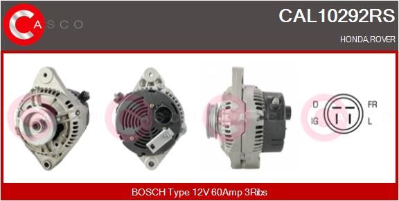 Austausch Generator Honda, 31100PP4E03 | 0000414850-02