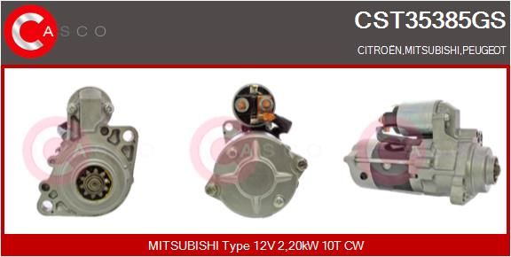Original Starter - 0000214476-01 | Citroen, Mitsubishi, 1607845080, 1810A188, M008T71971, M8T71971