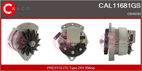 Original Generator Bulthuis, Oshkosh, PRLRA24900, 2AG808 | 0000415012-01