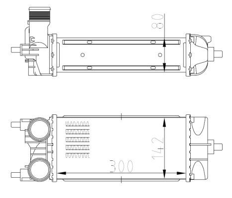 Ladeluftkühler, 0046810421-03 | Ford, 2180086, GN116K775AB