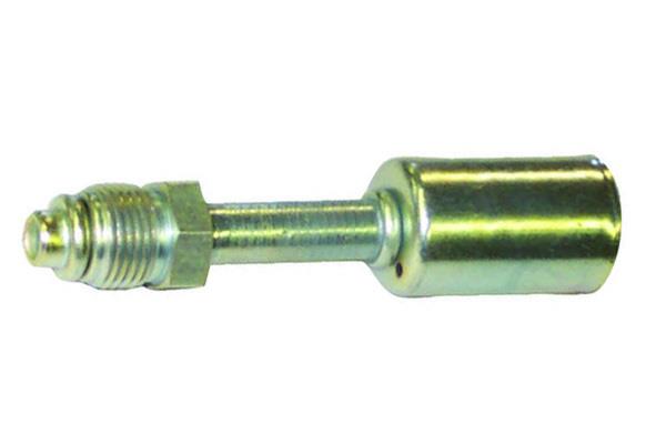 Stahl Fitting | 0°, Schlauchgröße 8