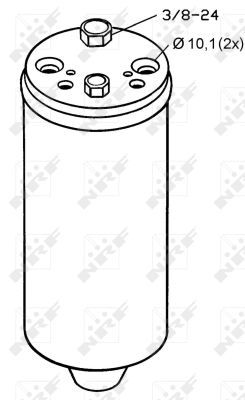 Filtertrockner, Klimaanlage - 0085110067-03 | Nissan, 921312F011, 921312J965, 921312J905, 97184362