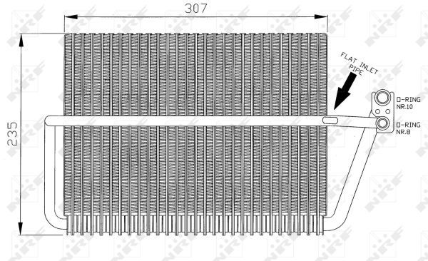 Verdampfer Klimaanlage, 0047110020-03