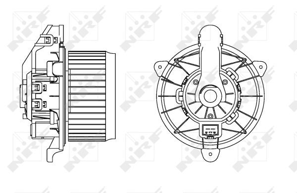Innenraumgebläse, 0266910163-03 | Ford, 1752046, 1804473, AV1119846BA, AV1119846BB