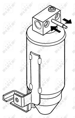Filtertrockner, Klimaanlage - 0085110048-03 | Peugeot, 6455V6, 9621576880