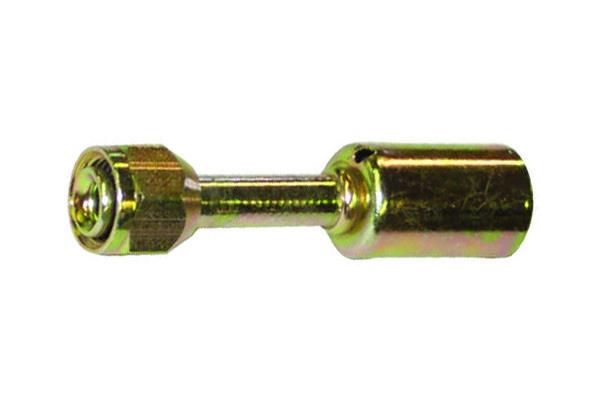 Stahl Fitting | 0°, Schlauchgröße 6