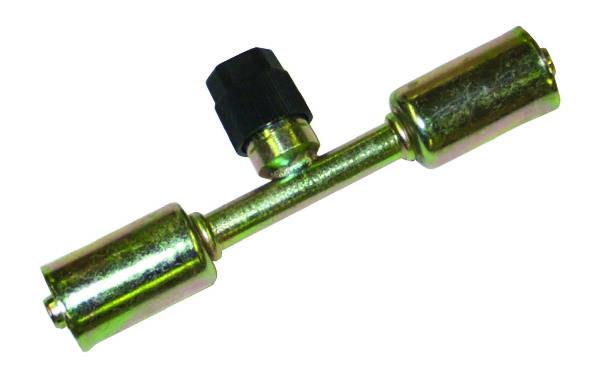 Stahl Fitting | 0°, Schlauchgröße 6