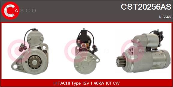 Aftermarket Starter - 0000214265-03 | Nissan, Hitachi, S114847, 23300AL600