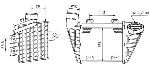 Ladeluftkühler, 0046810002-03