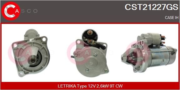 Original Starter - 0000214304-01 | Case IH, New Holland, 51661114, 47376282