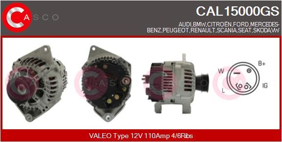 Original Generator BMW, Ford, 7700854414, 7701352118 | 0000415025-01