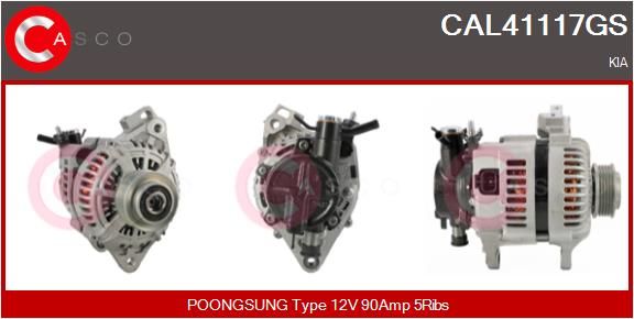 Original Generator - 0000415453-01 | Kia, Hyundai, 373004X310