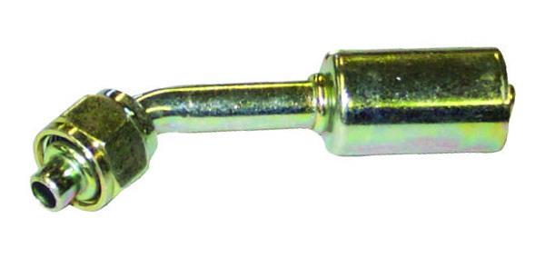 Stahl Fitting | 45°, Schlauchgröße 6 - reduzierter Außendurchmesser